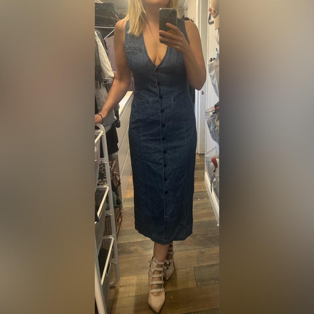 Free People Denim Dress